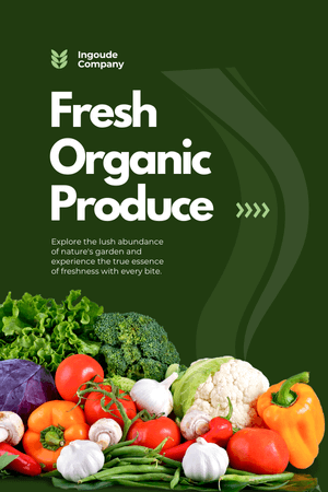 Fresh seasonal fruits and vegetables